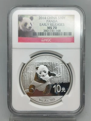 Chinese Panda 2014 Silver Bullion Coins for sale | eBay