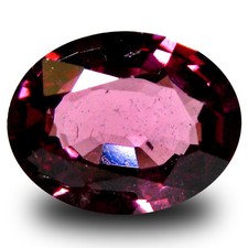1.68 ct AAA Outstanding Oval Shape 8 x 7 mm Pinkish Red Rhodolite Garnet