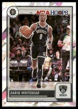 2023-24 Hoops Premium Stock #238 Dariq Whitehead Ice Prizm