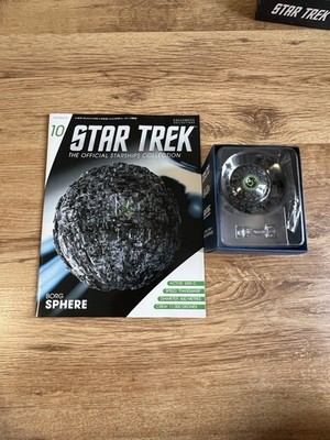 Eaglemoss Star Trek Raumschiffe #10 Borg Kugel mit Magazin
