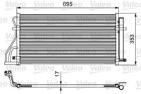 Valeo Kondensator Klimaanlage Klimakondensator KlimaküHler 814488