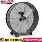 Commercial High Velocity Industrial 30 inch Drum Fan 3Speed Adjustable Floor Fan