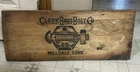 VINTAGE WOODEN SIGN CLARK BROS BOLT CO SIGN MILLDALE CONNECTICUT  1930-50S?