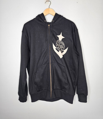 C.C. FILSON Seattle Kraken Hoodie Men s Size Large Black Anchor Graphic NHL Zip