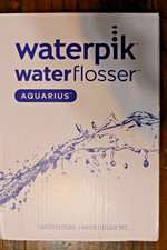 Waterpik Aquarius Water Flosser WP-660C WHITE 7 Tips, 10 settings NIB