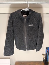 Columbia Youth XXS 4/5 Black Sherpa Full Zip - Preowned