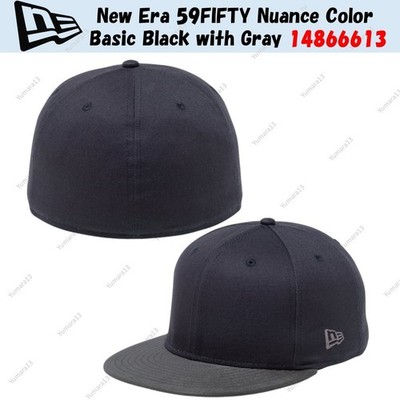 New Era 59FIFTY Nuance Farbe Basic Schwarz mit Grau 14866613