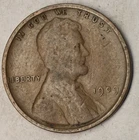 1909 VDB Lincoln Wheat Cent Penny VG - Details  "Actual Coin Pictured"