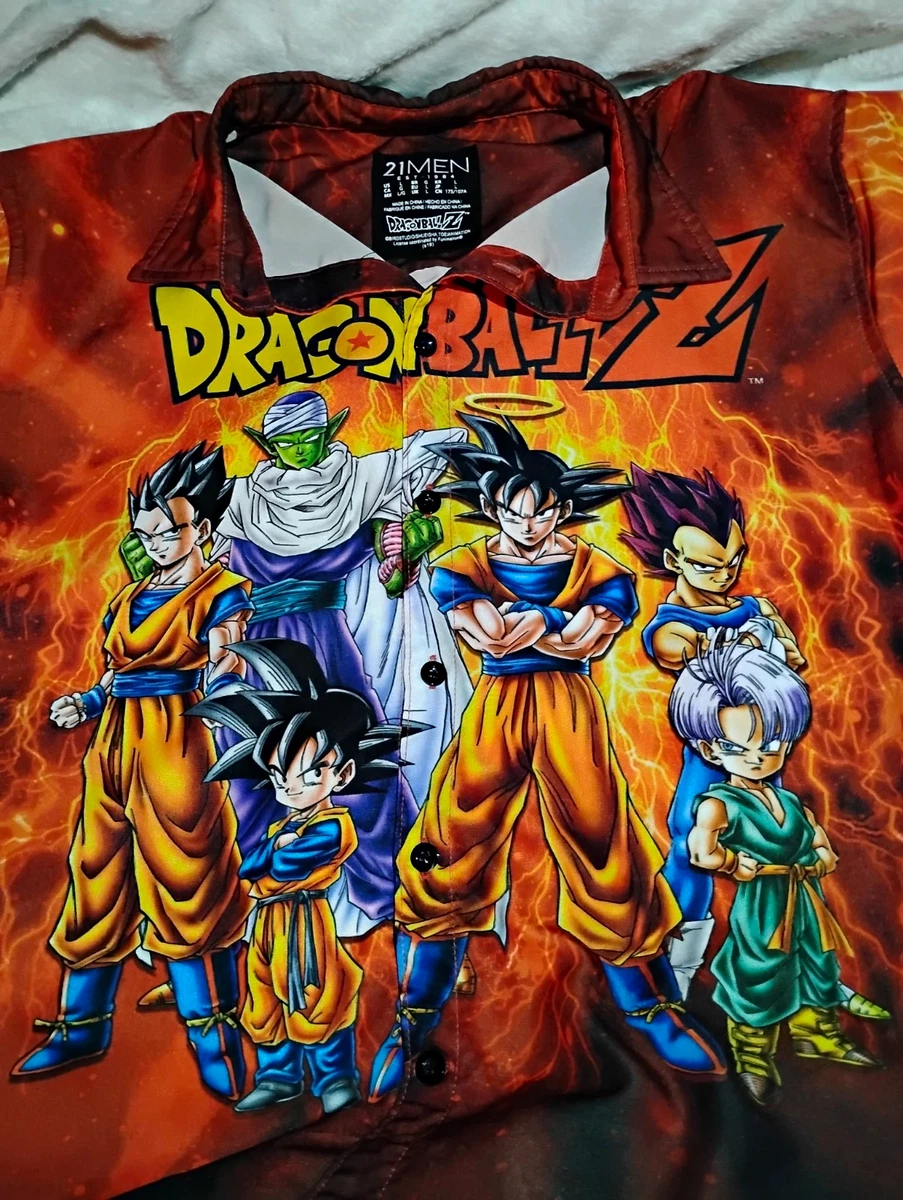 Dragon Ball Z Casual Button-Down Shirts for Men for sale | eBay