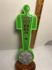 PEOPLES BREWING BEER FOR THE PEOPLE SGT BRAVO APA draft beer tap handle. INDIANA