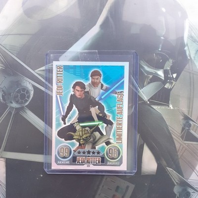 Star Wars Force Attax Jedi Ritter Limitierte Auflage LE3 Sammelkarten