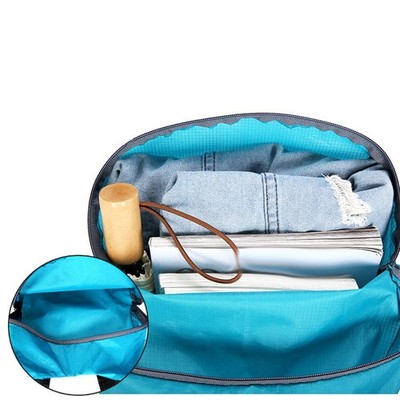 Rucksack Faltbar Packbar Wandern Wasserdicht Camping Draussen Dauerhaft