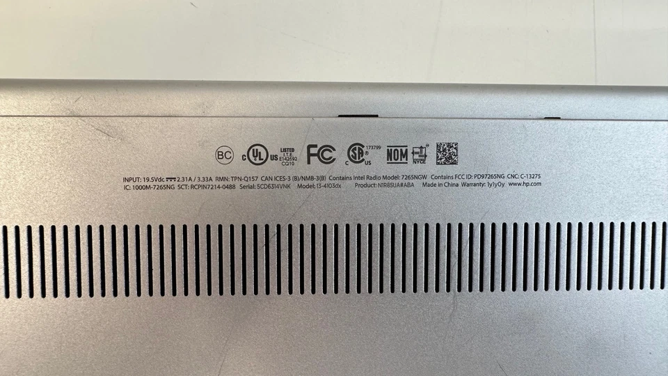 HP Spectre x360 13-4103dx Core i7-6500U 2,5GHz 8GB RAM 256GB SSD 13,3" Touch  - Bild 3 von 4