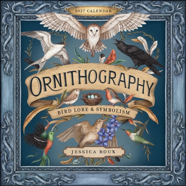 Ornithography 2027 Wall Calendar by Jessica Roux CALENDAR - Image 2