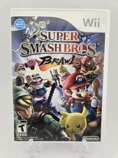 Super Smash Bros. Brawl (Nintendo Wii, 2008) CIB Tested Complete With Manual