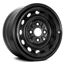 Wheel 13 4x100 Steel Black For 2004-2005 Hyundai Accent