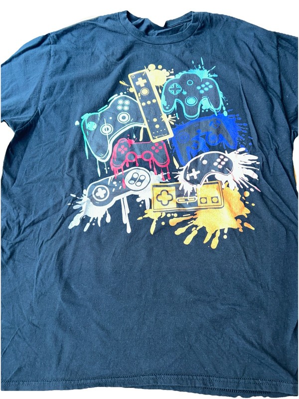 Gaming Men’s Black XL T-shirt Port & Co.