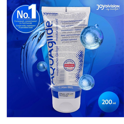 JOYDIVISION Original AQUAglide neutral   natürliches Gleitgel, 200 Milliliter