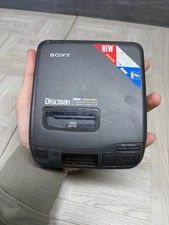 AS IS NON WORKING Sony Discman D-36 Portable CD Compact Player Mega Bass