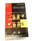 Grover Gold Metal Button Sta-Tite 18:1 Geared Ukulele Tuners U98-18G