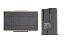 3.4 Watt Solar Power Pack + Power Mag Rechargeable Lithium Ion Battery Pack -...