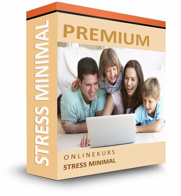 Online-Kurs ''Stress Minimal Premium''. Von Krankenkassen bis 100 % gefördert. 