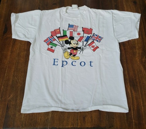 VTG 90 Walt Disney Mickey Mouse Epcot 