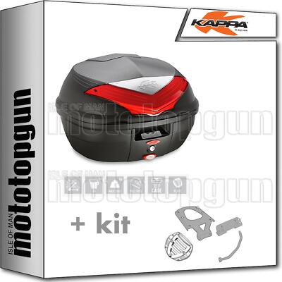 KAPPA TOP CASE K355N 35 LT + REAR-RACK MONOLOCK SYM MAXSYM TL 500 2022 22