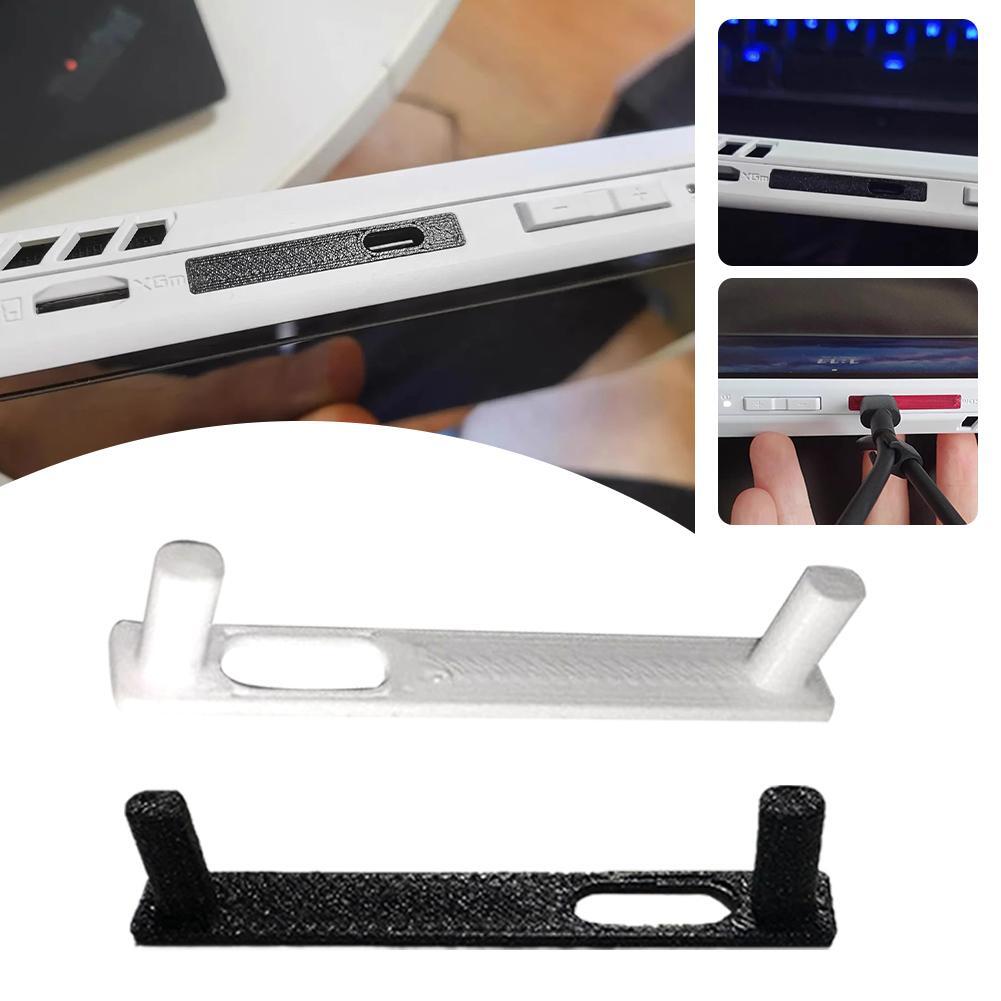 Ultimate Protection for Your ASUS ROG Ally: A White Charging Port Plug for Durability