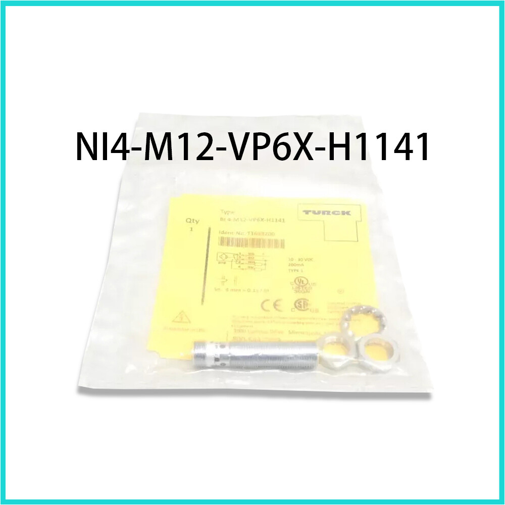 New original TURCK proximity sensor switch unit NI4-M12-VP6X-H1141 PLC module