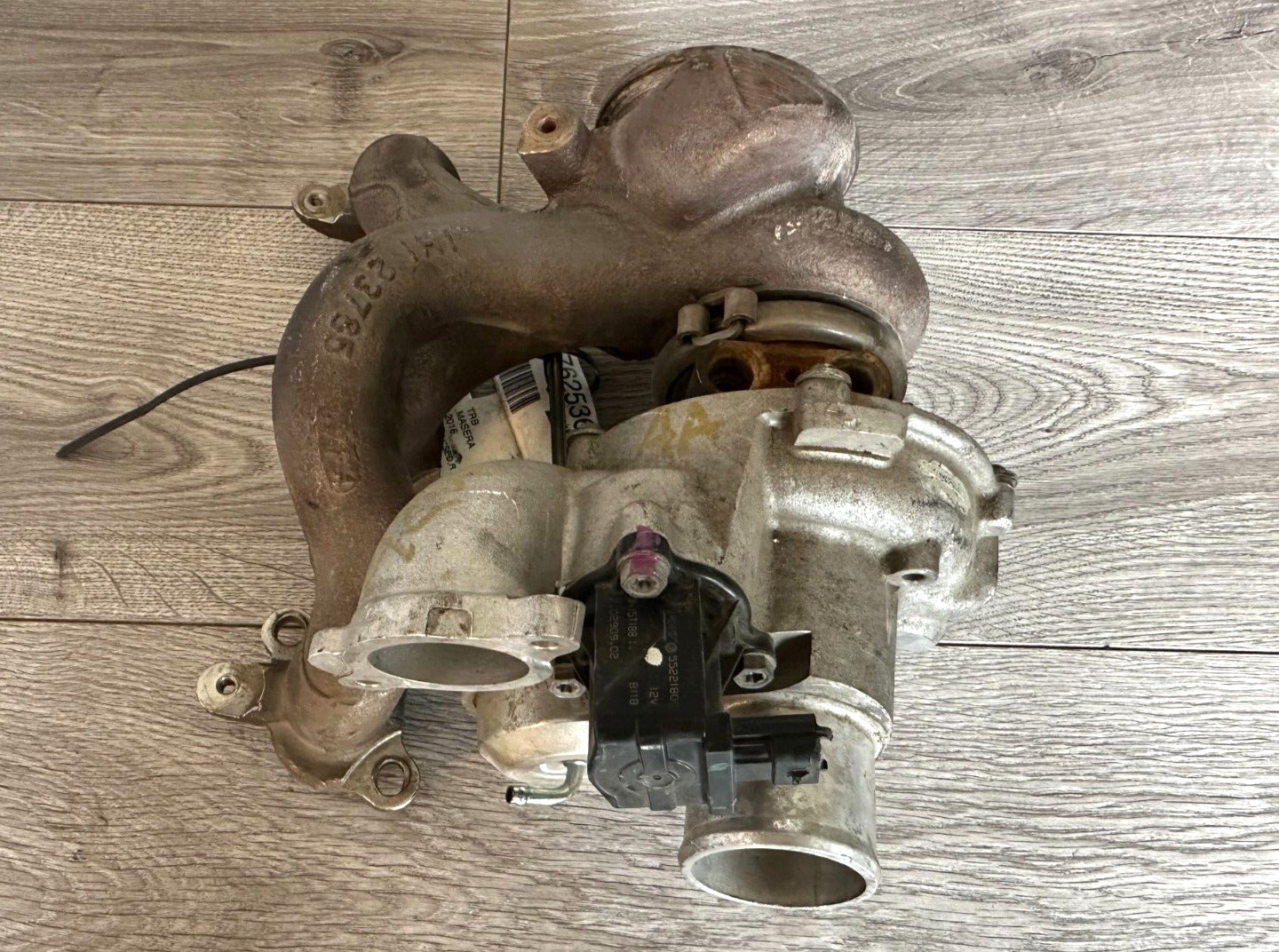 2017-2020 MASERATI GHIBLI LEVANTE LEFT TURBO TURBOCHARGER, 297712, GENUINE OEM