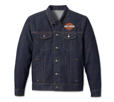 Harley-Davidson Men's Denim Jacket, Blue - 99027-23VM