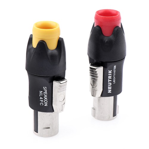 Metal 4Pin Ohmic Connector Audio Plug Lautsprecher Zubehör Lötverfrei NL4FC - Bild 5 von 17