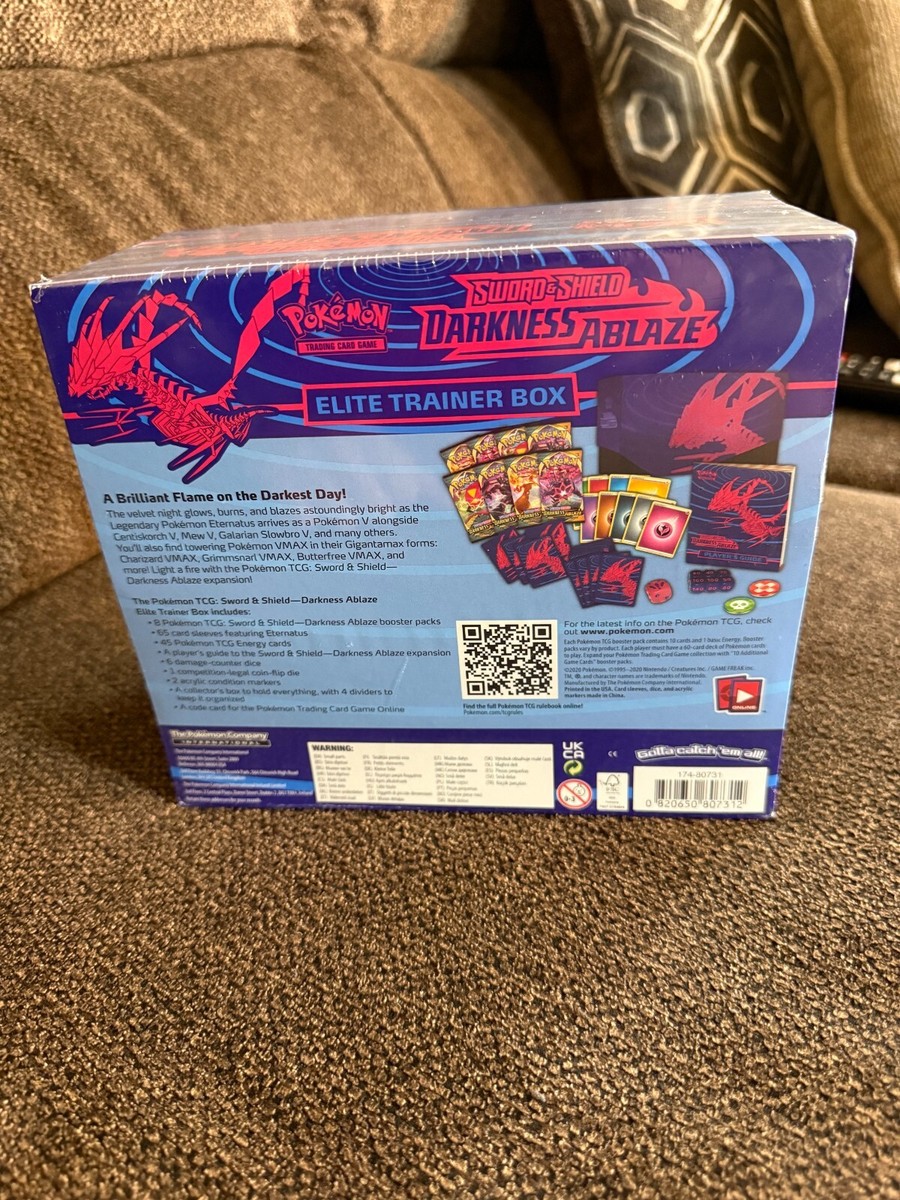 Pokemon TCG: Sword & Shield 3 Darkness Ablaze Elite Trainer Pokemon TCG: Sword & Shield 3 Darkness Ablaze Elite Trainer