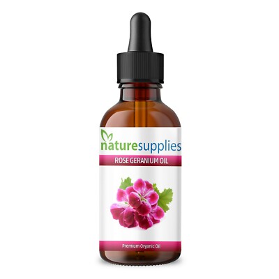 Rosengeranienöl 10 ml, reine ätherische Öle für die Aromatherapie - Naturesupplies