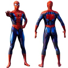 Ultimate Spider-Man Jumpsuit Spiderman Costume Adult Kids Cosplay Halloween COS