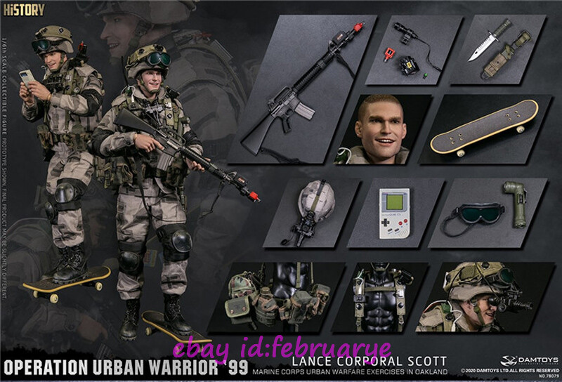ダムトイズ Damtoys 78079 USMCアメリカ海兵隊 市街戦演習1/6 Damtoys 1/6 78079 Marine Corps Urban Warfare Exercises In