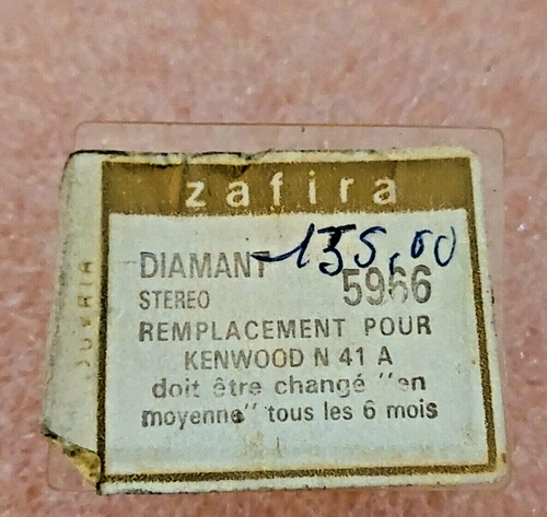 Aiguille Diamant Zafira 5951 Pour Robot Kenwood N 34 - Neuve