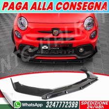 Fiat 500 Abarth Sotto Paraurti Anteriore *SPORT STYLE* ABS Spoiler Lucido LIP,,