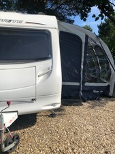 Caravan Porch Air Awning. Starcamp Magnum Air 4000mm Weathertex With Pump.
