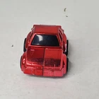 Vintage G2 Hubcap Red Chrome Complete 1985 Transformers Hasbro Action Figure Car