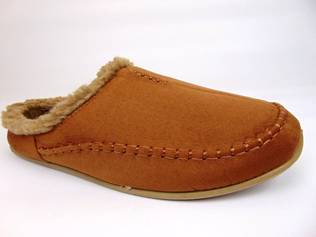 Nordic leather online slippers