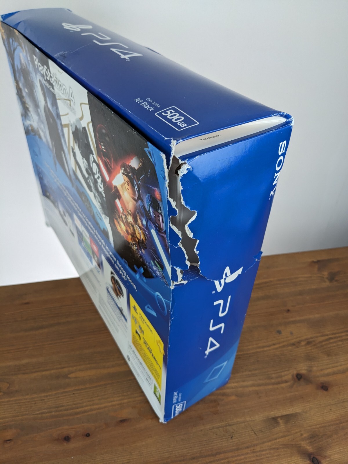 PS4 SLIM 500gb Black Console & 14 Game Bundle PS4 SONY PLAYSTATION 4