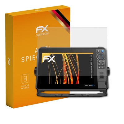 atFoliX 3x Displayfolie für Lowrance HDS Pro 10 Schutzfolie matt&stoßfest Folie