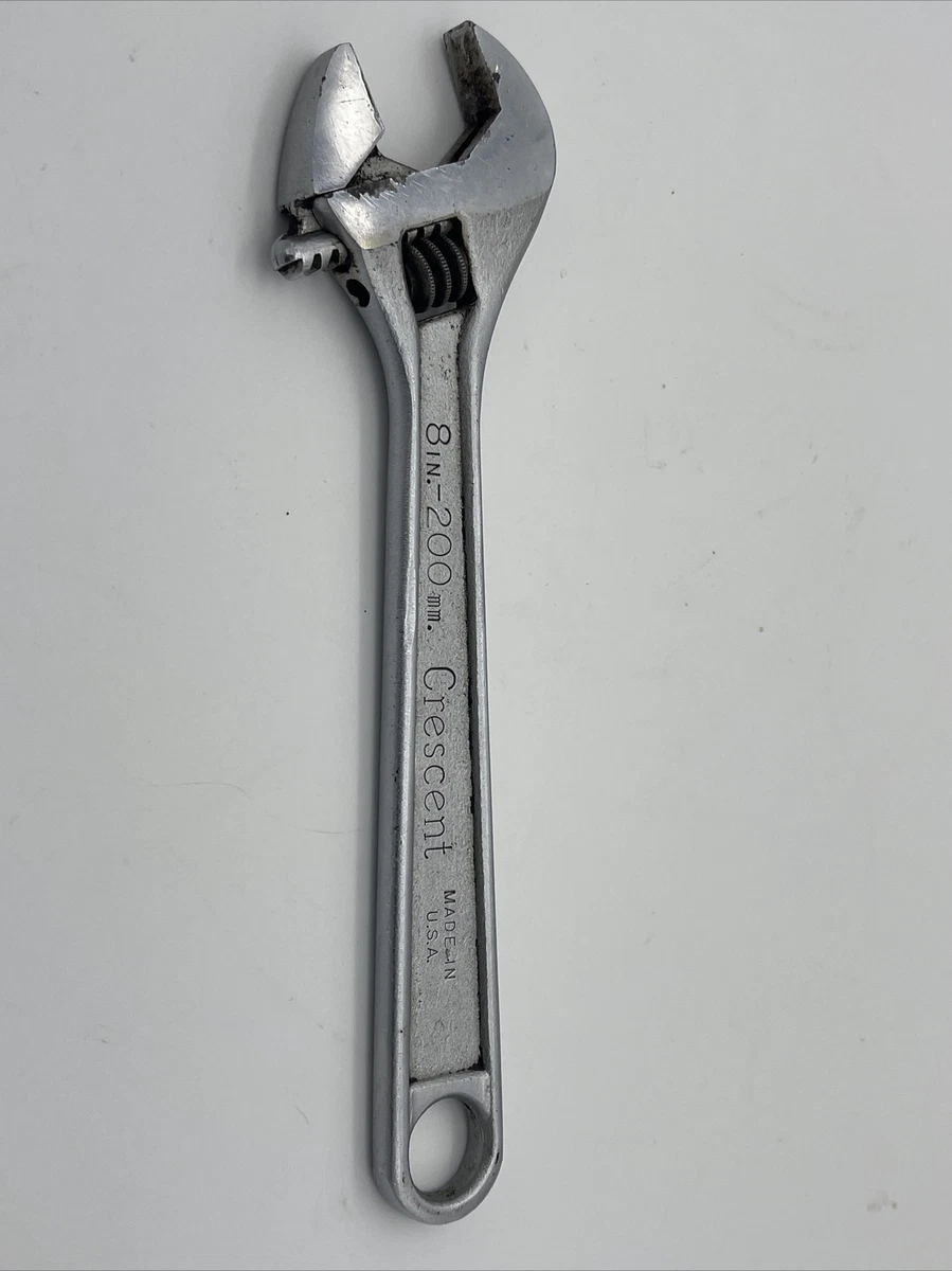 Vintage Crescent Tool Co. Adjustable Crescent Wrench 8