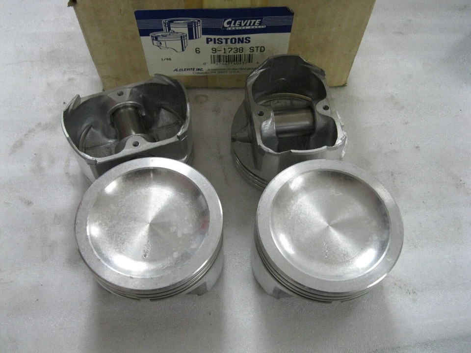 4 Clevite 9-1738-STD Engine Pistons (4 pack) — 第 2/4 张图片