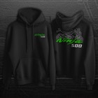Kawasaki Ninja 500 & R - Motorcycle Hoodie Pullover for Riders