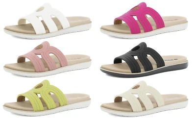 inblu Ciabatte Donna Multifascia con Suola Dual Density