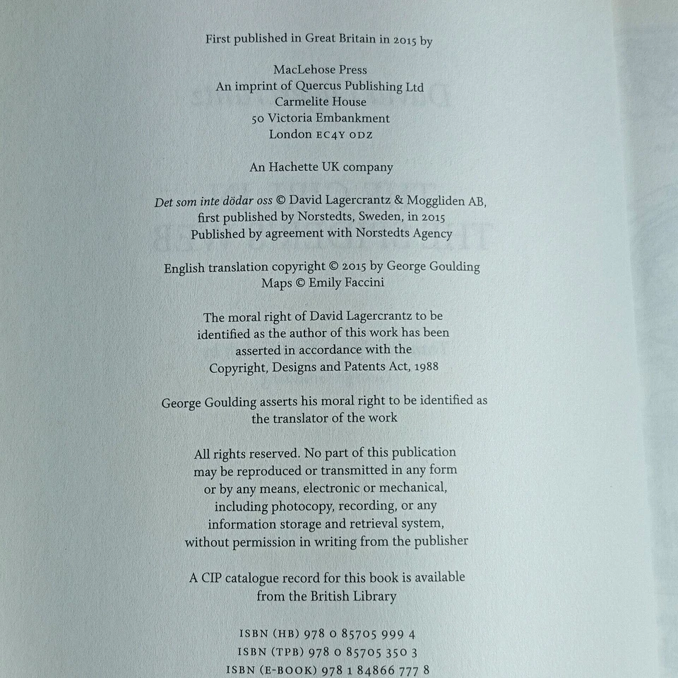 The Girl in the Spider's Web: Continuing Stieg Larsson's Millennium Series by... - Image 4 of 4