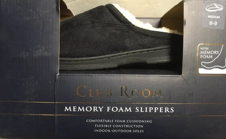 Zapatillas de espuma viscoelástica Club Room para hombre elige tu talla y color, te las enviamos gratis Foto 3 de 4